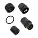 6282-6PG-318 by Conxall/Switchcraft - CONNECTOR PLUG MALE 6P GOLD SLDR CUP