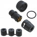 6282-8SG-3DC by Conxall/Switchcraft - CONNECTOR PLUG FMALE 8P GOLD SLDR CUP
