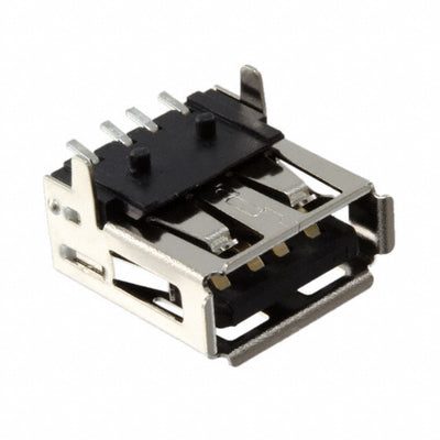 629104151021 by Wurth Elektronik - CONNECTOR RECPT USB2.0 TYPEA 4P SMD RA