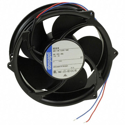 6314H by ebm-papst Inc. - FAN AXIAL 172X51MM 24VDC WIRE