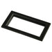 6301010 by PRD Plastics - LCD DISPLAY BEZEL BLK W/CLR LENS
