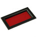 6301050 by PRD Plastics - LED DISPLAY BEZEL BLK W/RED LENS