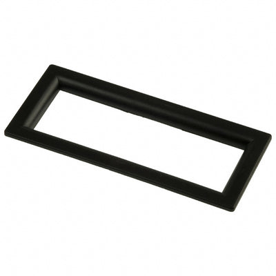 6302010 by PRD Plastics - LCD DISPLAY BEZEL BLK W/CLR LENS