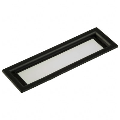 6303010 by PRD Plastics - LCD DISPLAY BEZEL BLK W/CLR LENS