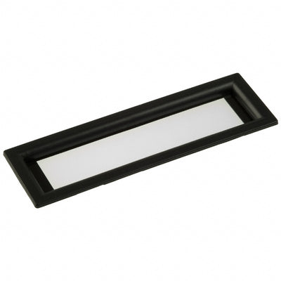 6303020 by PRD Plastics - LCD DISPLAY BEZEL BLK W/CLR LENS