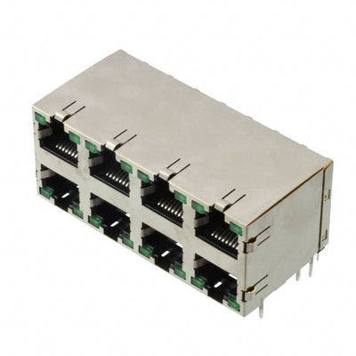 6339082-1 by TE Connectivity AMP Connectors - CONNECTOR MOD JACK 8P8C R/A SHIELDED