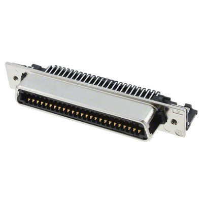 6339447-9 by TE Connectivity AMP Connectors - CONNECTOR RECPT 50POS R/A SOLDER