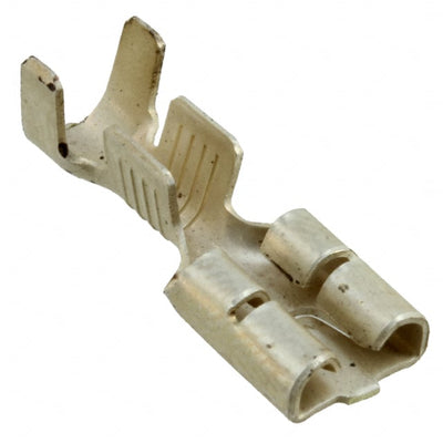 63435-1 by TE Connectivity AMP Connectors - CONNECTOR QC RCPT 10-14AWG 0.250