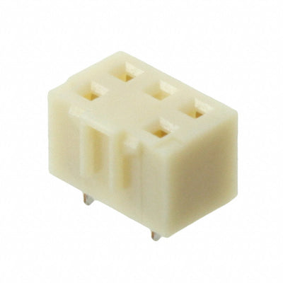63440-004LF by Amphenol ICC (FCI) - CONNECTOR RECPT 6POS 0.079 GOLD PCB