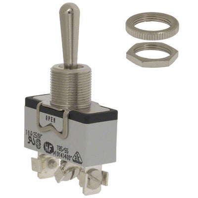 638H by APEM Inc. - SWITCH TOGGLE SPDT 10A 250V