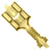 63609-2 by TE Connectivity AMP Connectors - CONNECTOR QC RCPT 18-22AWG 0.250