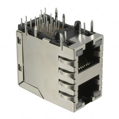 6368011-1 by TE Connectivity AMP Connectors - CONNECTOR MOD JACK 8P8C R/A SHIELDED