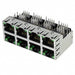 6368062-1 by TE Connectivity AMP Connectors - CONNECTOR MOD JACK 8P8C R/A SHIELDED