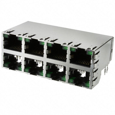 6368062-2 by TE Connectivity AMP Connectors - CONNECTOR MOD JACK 8P8C R/A SHIELDED