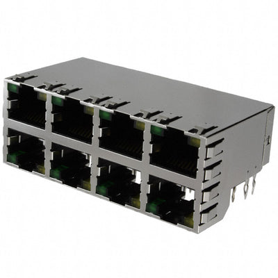 6368062-3 by TE Connectivity AMP Connectors - CONNECTOR MOD JACK 8P8C R/A SHIELDED