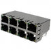 6368062-3 by TE Connectivity AMP Connectors - CONNECTOR MOD JACK 8P8C R/A SHIELDED