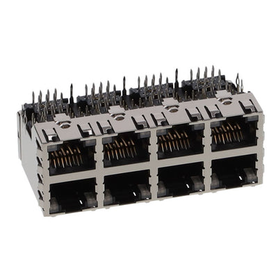 6368062-4 by TE Connectivity AMP Connectors - CONNECTOR MOD JACK 8P8C R/A SHIELDED