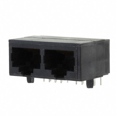 6368120-1 by TE Connectivity AMP Connectors - CONNECTOR MOD JACK 8P8C R/A UNSHLD