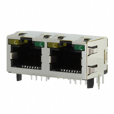 6368419-1 by TE Connectivity AMP Connectors - CONNECTOR MOD JACK 8P8C R/A SHIELDED