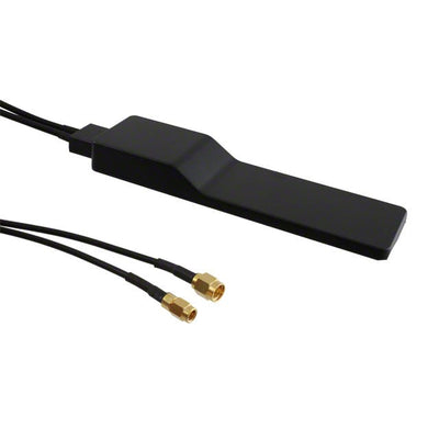 63708 by TE Connectivity Laird - RF ANT 850/900MHZ WEDGE CAB ADH