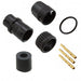 6380-3SG-321 by Conxall/Switchcraft - CONNECTOR PLUG FMALE 3POS GOLD CRIMP
