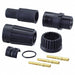6380-3SG-519 by Conxall/Switchcraft - CONNECTOR PLUG FMALE 3POS GOLD CRIMP