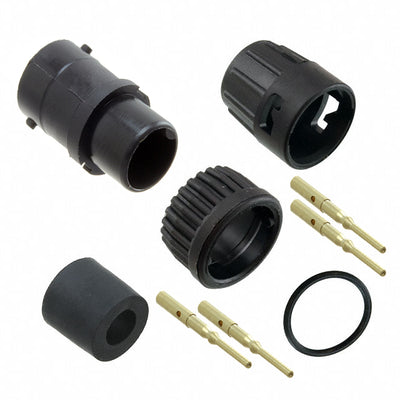 6380-4PG-315 by Conxall/Switchcraft - CONNECTOR PLUG MALE 4POS GOLD CRIMP