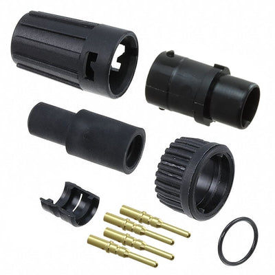 6280-4PG-513 by Conxall/Switchcraft - CONNECTOR PLUG MALE 4POS GOLD CRIMP