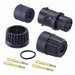 6380-4SG-315 by Conxall/Switchcraft - CONNECTOR PLUG FMALE 4POS GOLD CRIMP