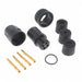 6380-4SG-3DC by Conxall/Switchcraft - CONNECTOR PLUG FMALE 4POS GOLD CRIMP