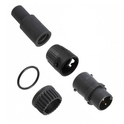 6382-2PG-311 by Conxall/Switchcraft - CONNECTOR PLUG MALE 2P GOLD SLDR CUP