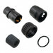 6382-2SG-321 by Conxall/Switchcraft - CONNECTOR PLUG FMALE 2P GOLD SLDR CUP