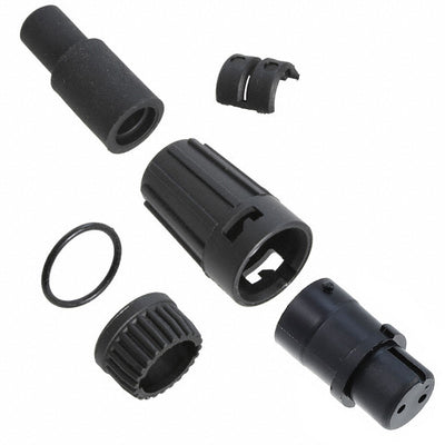 6382-2SG-516 by Conxall/Switchcraft - CONNECTOR PLUG FMALE 2P GOLD SLDR CUP