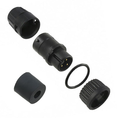 6382-3PG-318 by Conxall/Switchcraft - CONNECTOR PLUG MALE 3P GOLD SLDR CUP