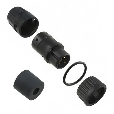 6382-3PG-315 by Conxall/Switchcraft - CONNECTOR PLUG MALE 3P GOLD SLDR CUP