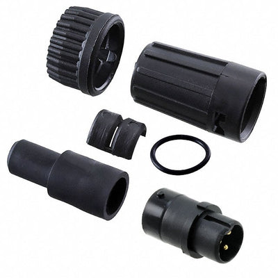 6382-3PG-519 by Conxall/Switchcraft - CONNECTOR PLUG MALE 3P GOLD SLDR CUP