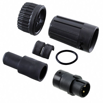 6282-3PG-519 by Conxall/Switchcraft - CONNECTOR PLUG MALE 3P GOLD SLDR CUP