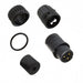 6282-3SG-315 by Conxall/Switchcraft - CONNECTOR PLUG FMALE 3P GOLD SLDR CUP