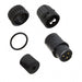 6282-3SG-318 by Conxall/Switchcraft - CONNECTOR PLUG FMALE 3P GOLD SLDR CUP