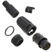 6282-4SG-513 by Conxall/Switchcraft - CONNECTOR PLUG FMALE 4P GOLD SLDR CUP