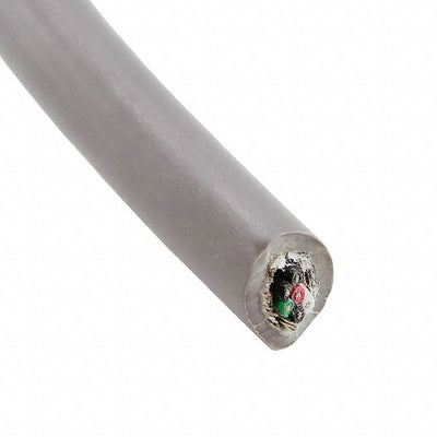 6391 SL005 by Alpha Wire - MULTI-PAIR 6CON 28AWG SLATE 100