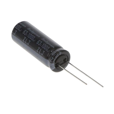 63ZLJ1000M12.5X35 by Rubycon - ALUMIN CAP 1000UF 20% 63V RADIAL