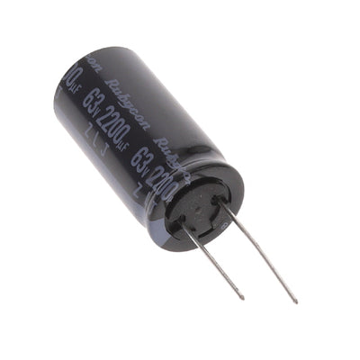63ZLJ2200M18X35.5 by Rubycon - ALUMIN CAP 2200UF 20% 63V RADIAL
