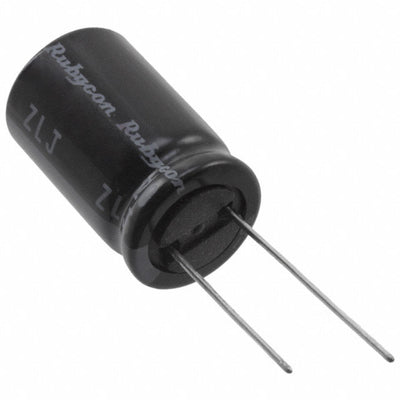 63ZLJ820MGC16X25 by Rubycon - ALUMIN CAP 820UF 20% 63V RADIAL