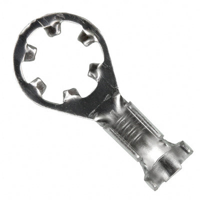 640052-1 by TE Connectivity AMP Connectors - CONNECTOR RING CIRC 14-18AWG #10