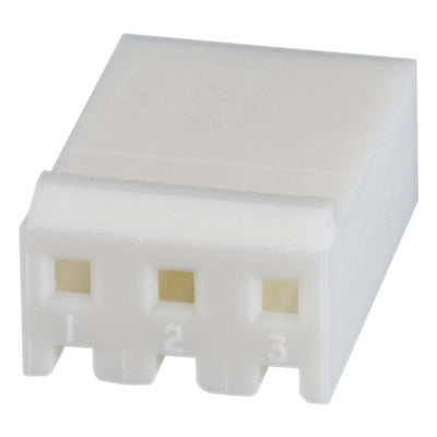 640250-3 by TE Connectivity AMP Connectors - CONNECTOR RECPT HSG 3POS 3.96MM