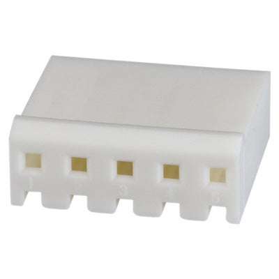 640250-5 by TE Connectivity AMP Connectors - CONNECTOR RECPT HSG 5POS 3.96MM