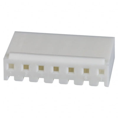 640250-7 by TE Connectivity AMP Connectors - CONNECTOR RECPT HSG 7POS 3.96MM