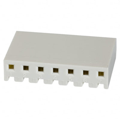 640251-7 by TE Connectivity AMP Connectors - CONNECTOR RECPT HSG 7POS 3.96MM
