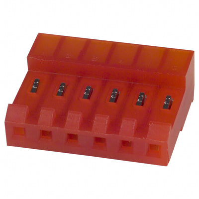 3-640428-6 by TE Connectivity AMP Connectors - CONNECTOR RECPT 6POS IDC 22AWG TIN